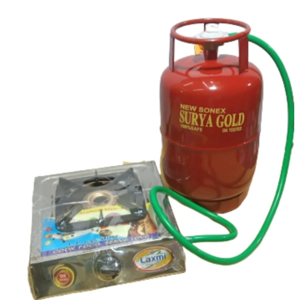 gold 5 kg silendar/ gas chulha (packez) - red, 5 kg sl