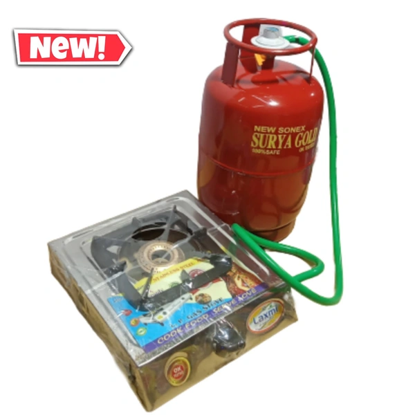 gold 5 kg silendar/ gas chulha (packez) - red, 5 kg sl