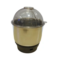 time mixer grinder - black and orange, 2 ench moter