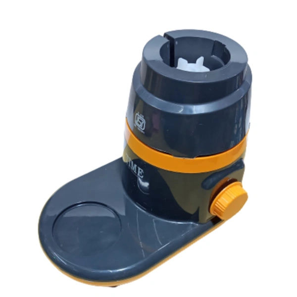 time mixer grinder - black and orange, 2 ench moter