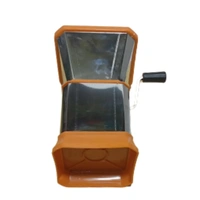 italica chilli cutter - steel and orange