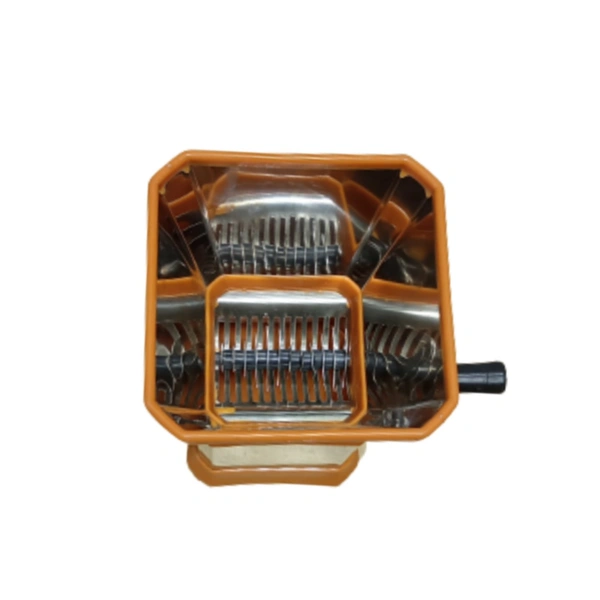 italica chilli cutter - steel and orange