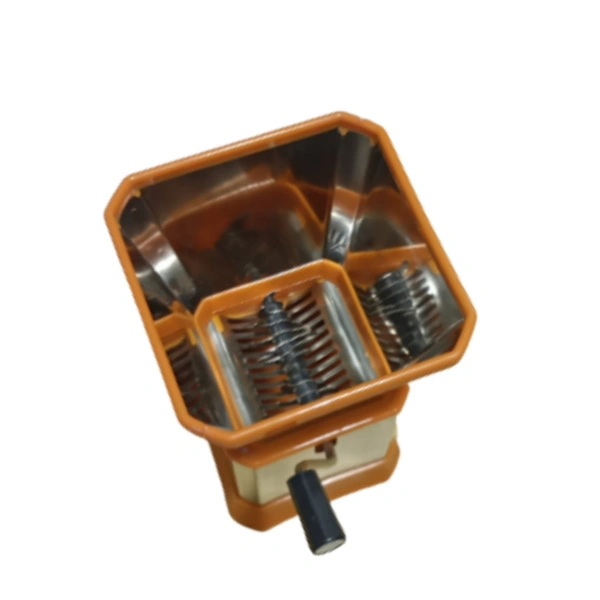 italica chilli cutter - steel and orange