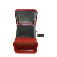 italica chilli cutter - steel and red