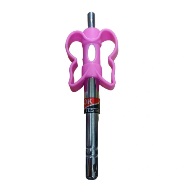 Life line kitchen lighter - pink and steel