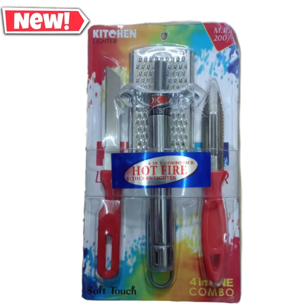 hot fire kitchen lighter - steel