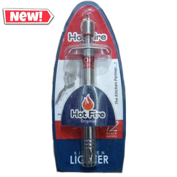 hot fire kitchen lighter - steel