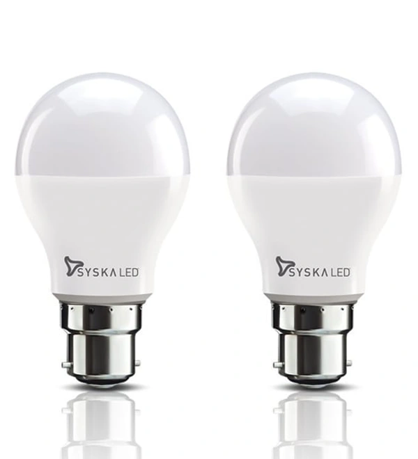 Syska Led Bulb💡 - white/6500k, 3watt, 9watt