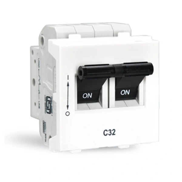 Alex 32amp 2pole Mcb Alex - white