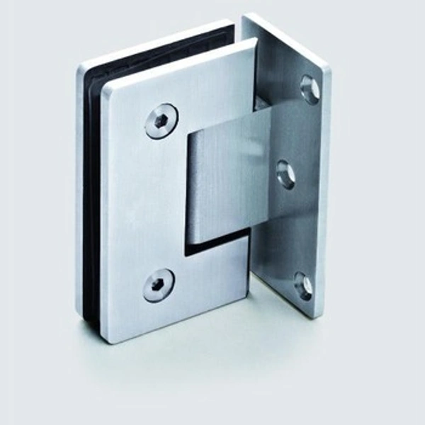 Ocean Wall To Glass Shower Hinges - brush nickel (BN), zinc alloy