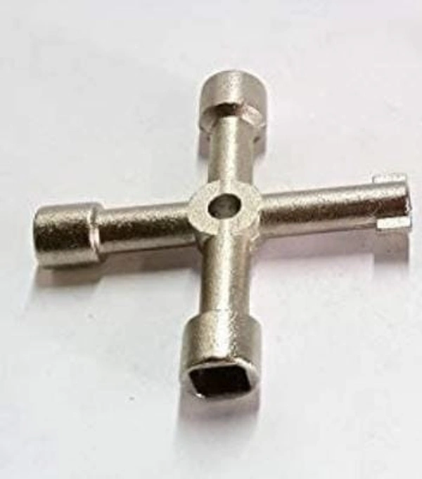Royal 4way Panel Key - nickel plated