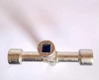 Royal 4way Panel Key - nickel plated