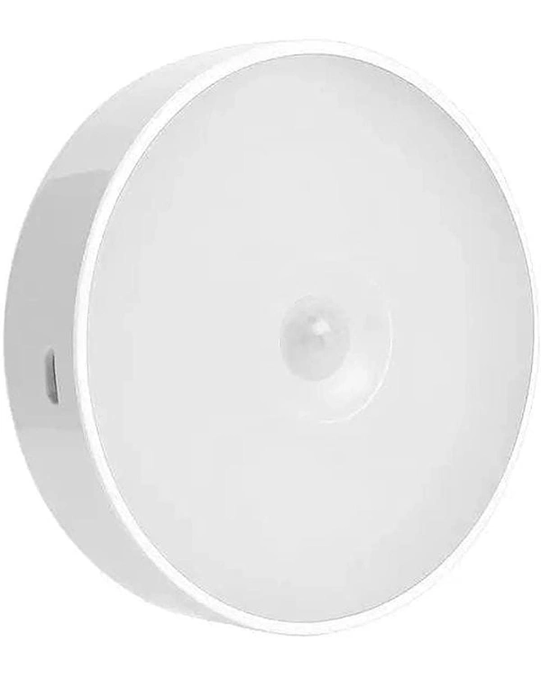 LED Motion Smart Sensor Wireless Wall Night Light Rechargeable - warm white
