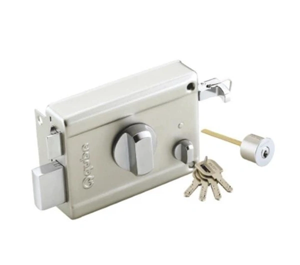 Quba Night Latch Q-206 Dimple Key - Ivory