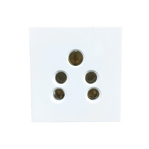 Pooja Aroma 6amp 2in1 Socket - white