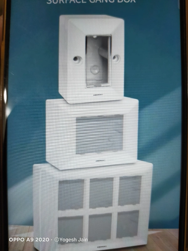 Pooja Aroma Modular Combined Box - white, 12mod