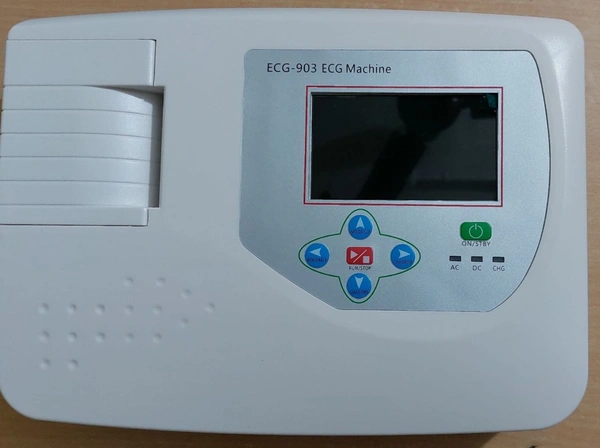 3 Channel ECG - 3 Channel, White
