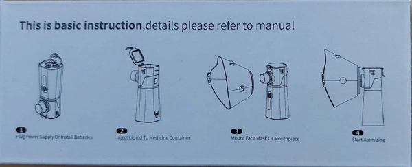 Hand Held Mesh Nebulizer 