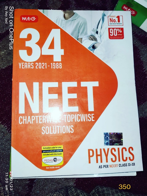 Physics 34 Years NEET PYQ's