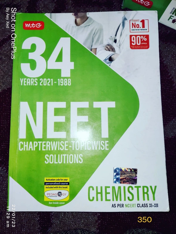 Chemistry 34 Years NEET PYQ's