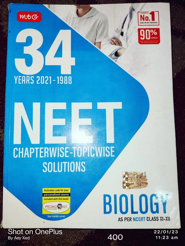 Biology 34 Years NEET PYQ's