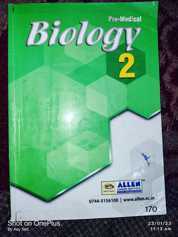 Allen Module 2 Biology (Genetics, Biology In Human Welfare, Biotechnology, Biomolecules)