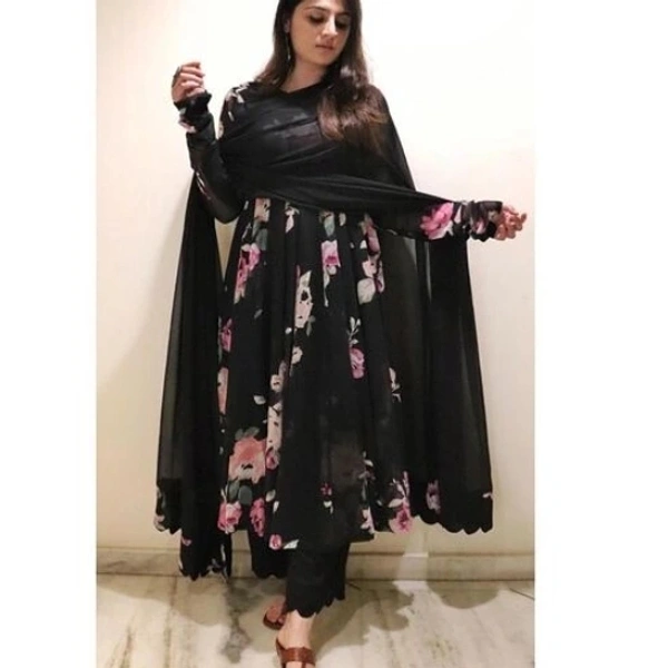 Black Printed Set - black, all sizes available