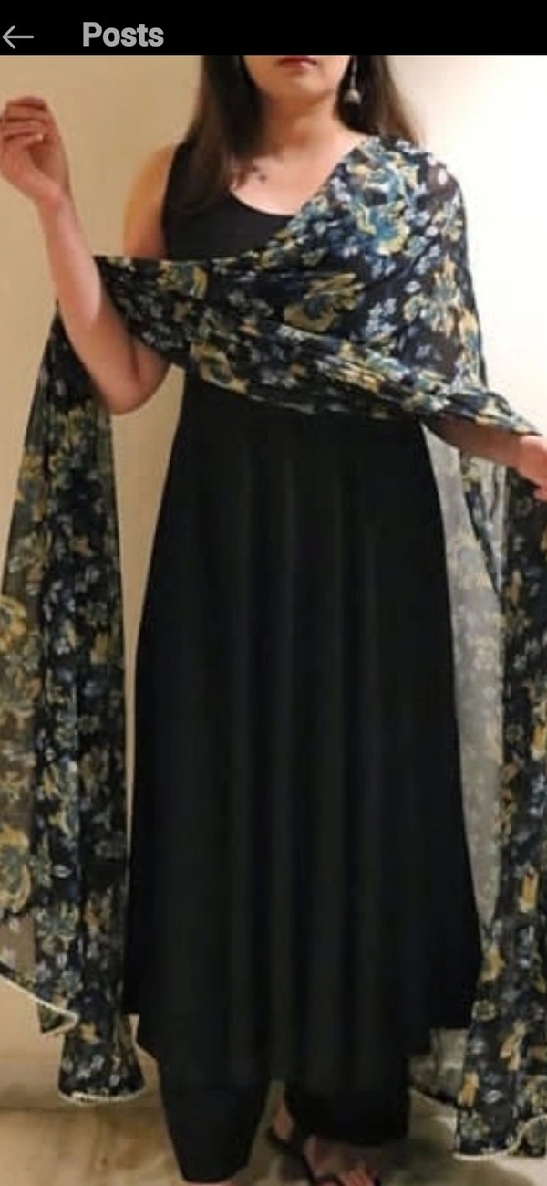 Black Kurta Set - black, M , L , XL , XXL