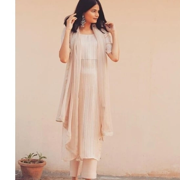 Light Colored Plazzo Set - XL , XXL