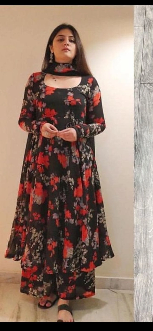 Red Printed Set - M , L , XL , XXL