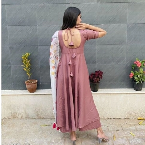 Fashionable Trendy Kurta With Bottomwear And Duppata - M , L , XL ,XXL, move