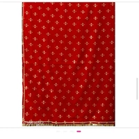 Trendy Maroon Gold Printed Kurta Sharara And Duppata - L