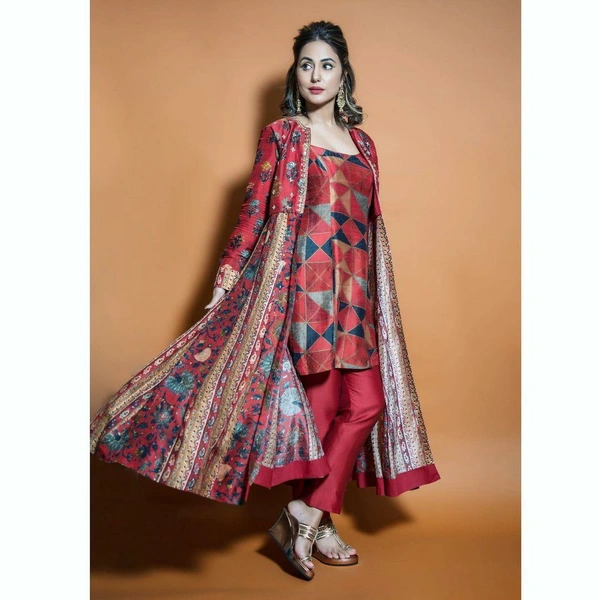 New Designer Koti Kurta Plazzo Set - free size