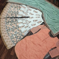 New Designer Sharara Set - L