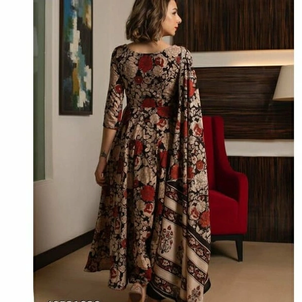 Beautiful Printed Red Handblock Set - XL