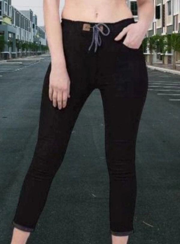Beautiful Black Jeans For Girls  - 28