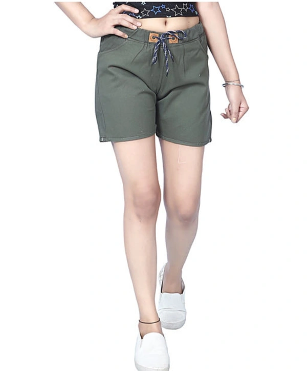 Womens Shorts ( Olive ) - 28
