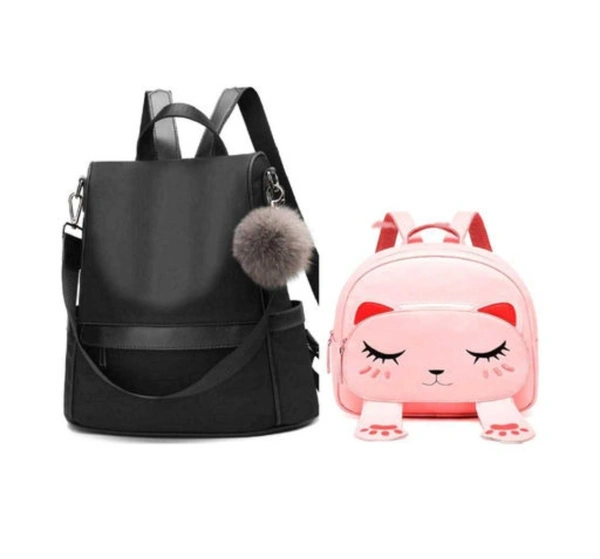 Antiteft & mini cat bagpack 