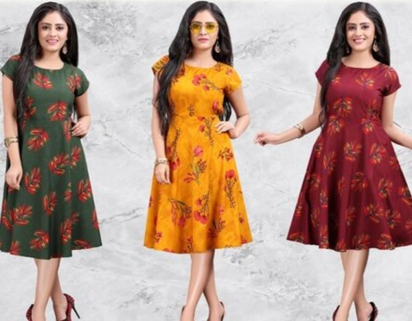 Women Partywear Multi Color ( Combo of 3 ) - XL