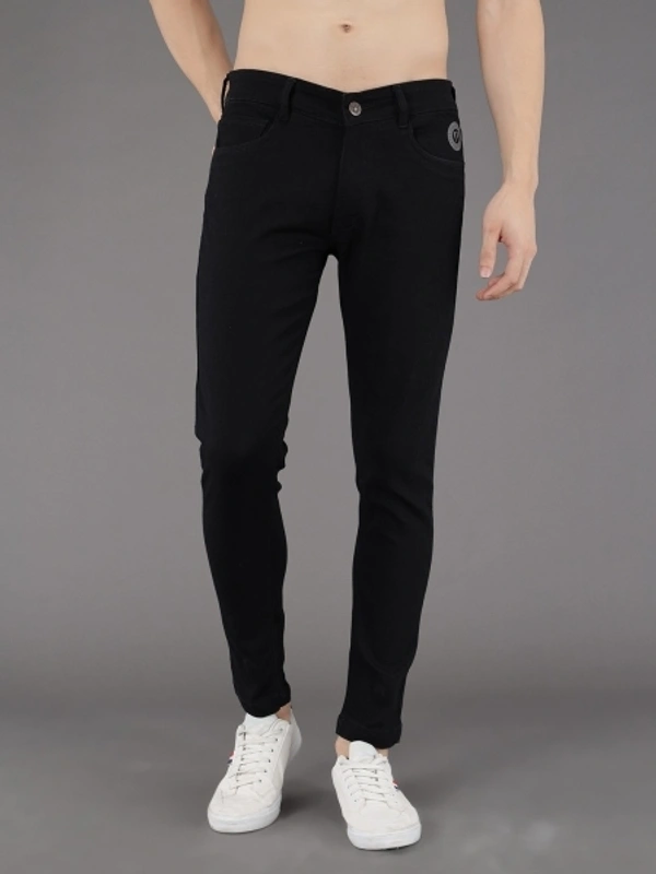 Podge Slim Men Black Jeans  - 28