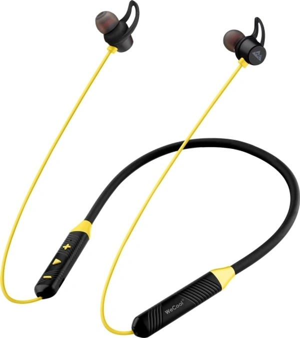 WeCool Neckband Wireless Headphones with 12 hour Play Time Bluetooth Headset   