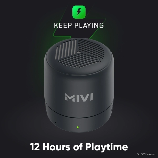 Mivi Play 5W Portable Bluetooth Speaker 