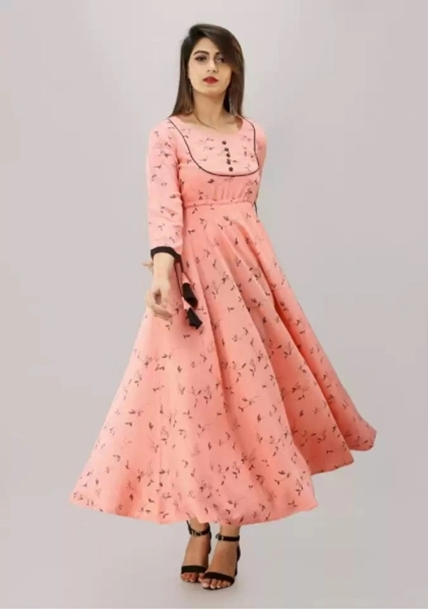 Magheeta Women Printed Flared Kurta  - XXL