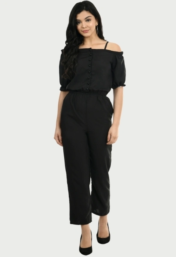 Solid Women JumpSuit  - M