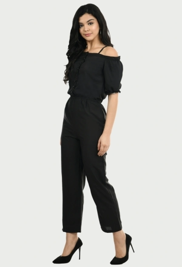 Solid Women JumpSuit  - M
