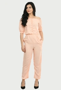Solid Women JumpSuit  - S