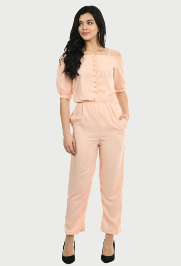 Solid Women JumpSuit  - S