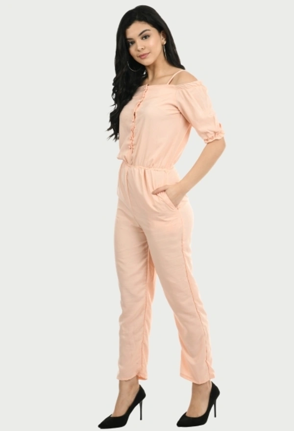 Solid Women JumpSuit  - L
