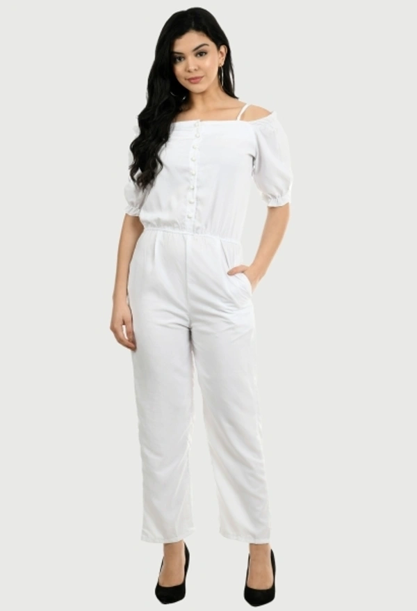 Solid Women JumpSuit  - S