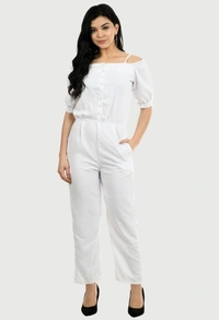 Solid Women JumpSuit  - L